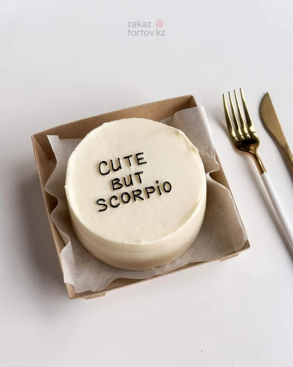 Бенто - торт "Cute but scorpio"